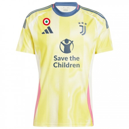 Juventus SaveChildren Fodboldtrøjer Udebane 2024-25 Kort ærmer